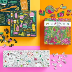 Andrea Pippins I Love My Hair 500 Piece Puzzle with Shaped Pieces