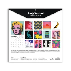 Andy Warhol 2026 Classic 12 x 12 Wall Calendar