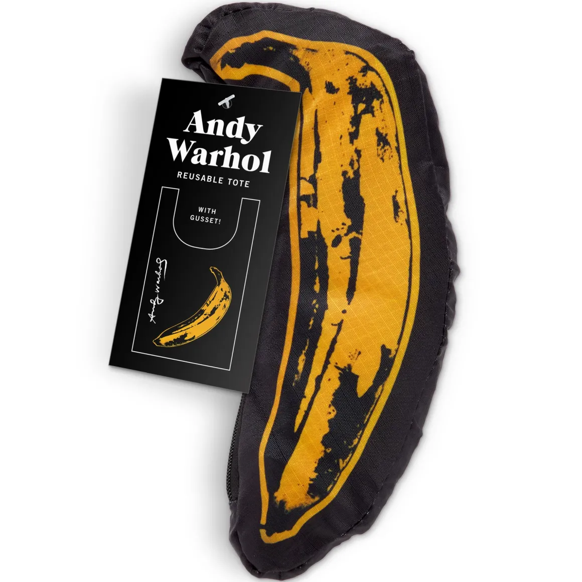Andy Warhol Banana Reusable Tote Bag