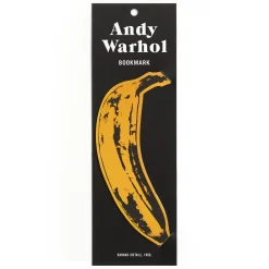 Andy Warhol Banana Shaped Bookmark