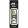 Andy Warhol Dollar Bill Shaped Bookmark