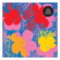 Andy Warhol Flowers 500 Piece Jigsaw Puzzle