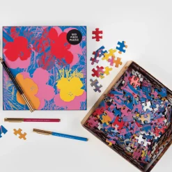 Andy Warhol Flowers 500 Piece Jigsaw Puzzle