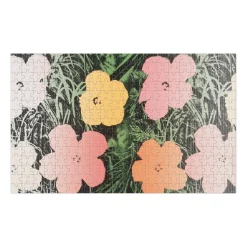 Andy Warhol Flowers 300 Piece Lenticular Jigsaw Puzzle