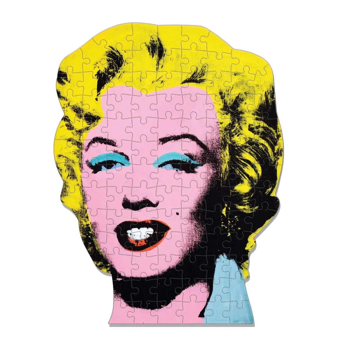 Andy Warhol Marilyn 100 Piece Mini Shaped Jigsaw Puzzle