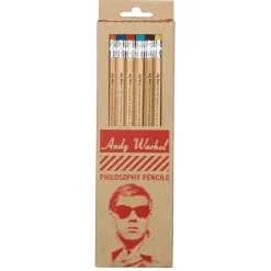 Andy Warhol Philosophy Pencil Set