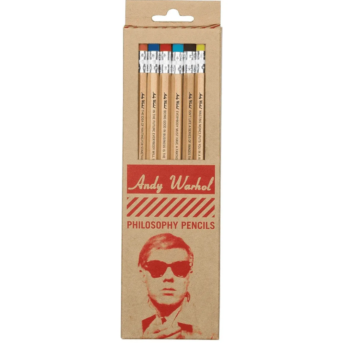 Andy Warhol Philosophy Pencil Set