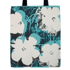 Andy Warhol Poppies Canvas Tote Bag