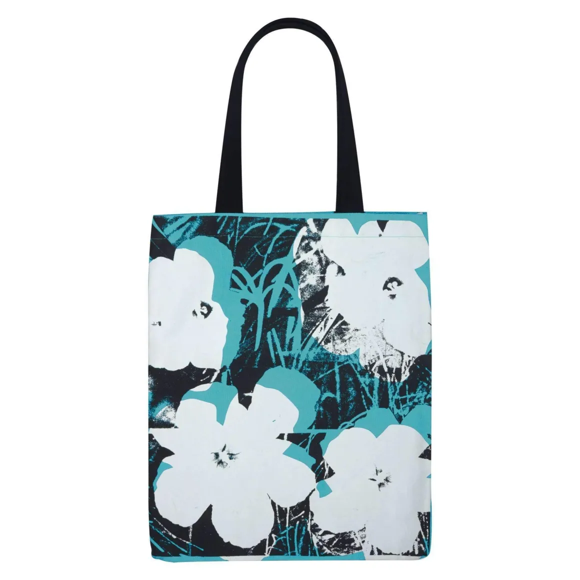 Andy Warhol Poppies Canvas Tote Bag