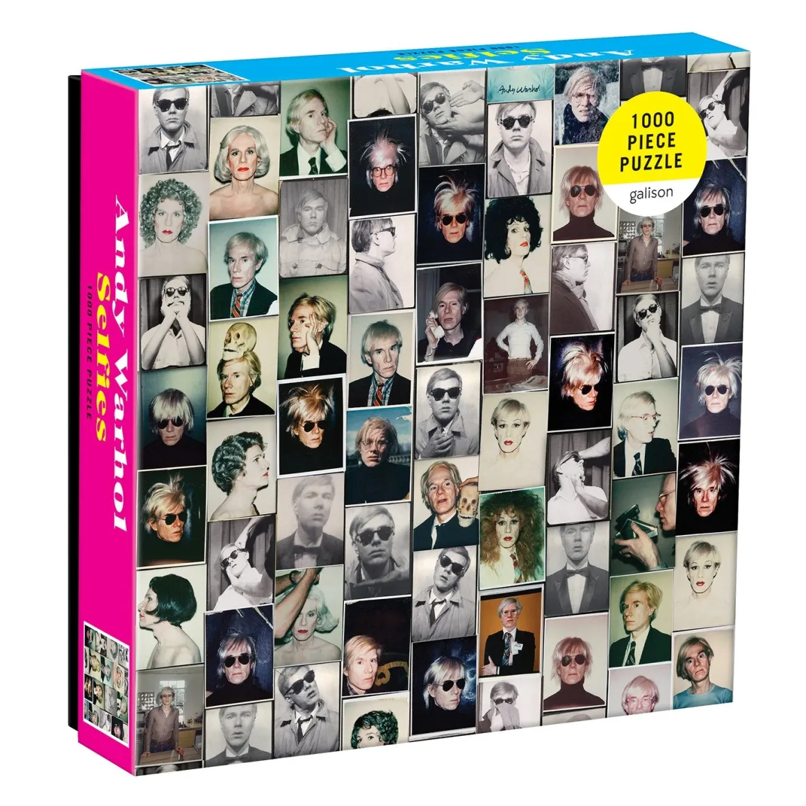 Andy Warhol Selfies 1000 Piece Jigsaw Puzzle