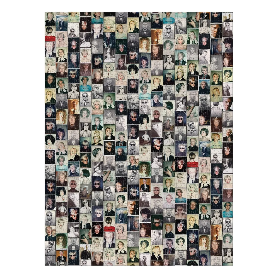 Andy Warhol Selfies 1000 Piece Jigsaw Puzzle