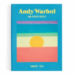 Andy Warhol Sunset 500 Piece Book Puzzle