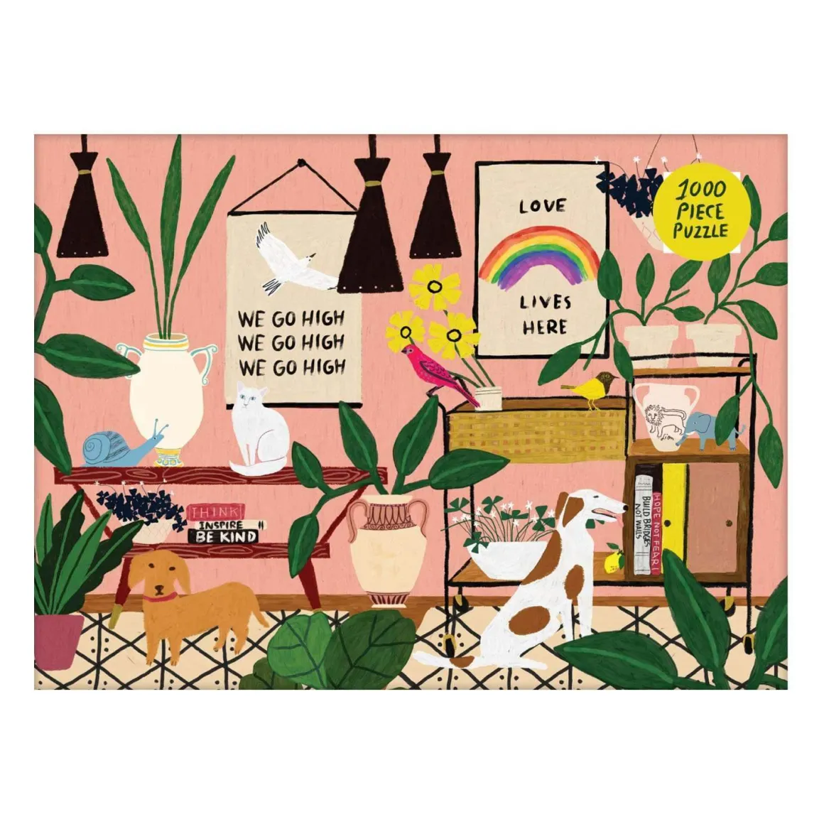 Anne Bentley Love Lives Here 1000 Piece Jigsaw Puzzle