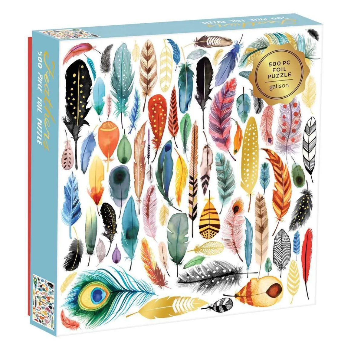 Arrows & Feathers 500 Piece Foil Jigsaw Puzzle