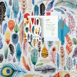 Arrows & Feathers 500 Piece Foil Jigsaw Puzzle