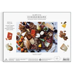 Art of the Cheeseboard 1000 Piece Multi-Puzzle Puzzle