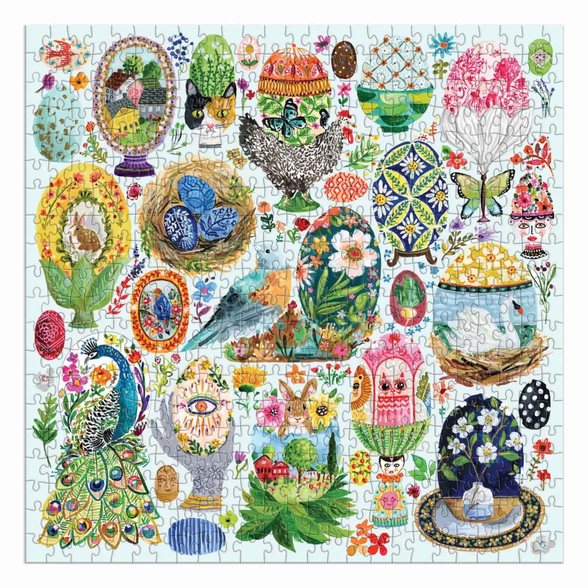 Artisanal Eggs 500 Piece Puzzle
