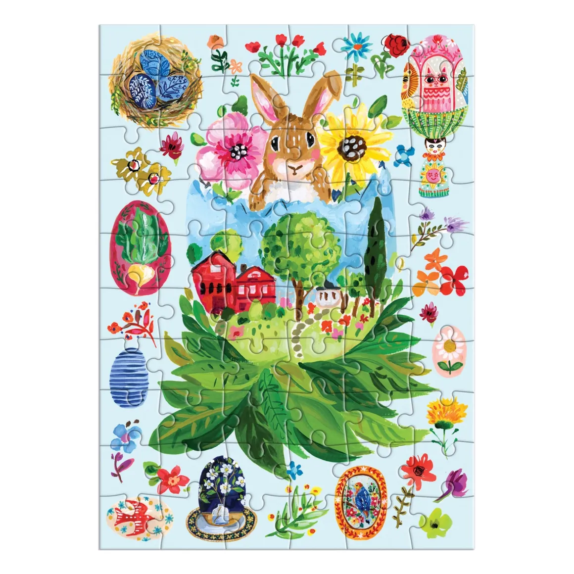 Artisanal Eggs Greeting Card Puzzle