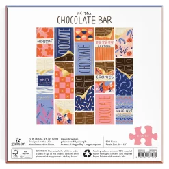 At the Chocolate Bar 500 Piece Foil Puzzle