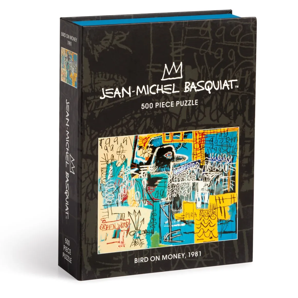 Basquiat Bird on Money 500 Piece Book Puzzle