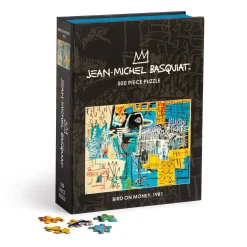 Basquiat Bird on Money 500 Piece Book Puzzle