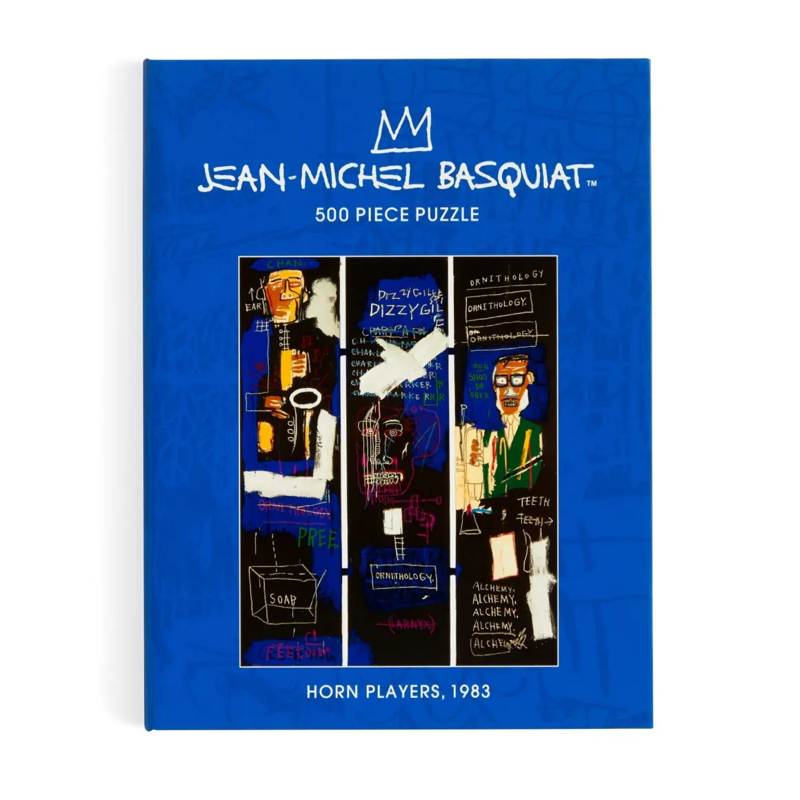 Basquiat Horn Players 500 Piece Book Puzzle