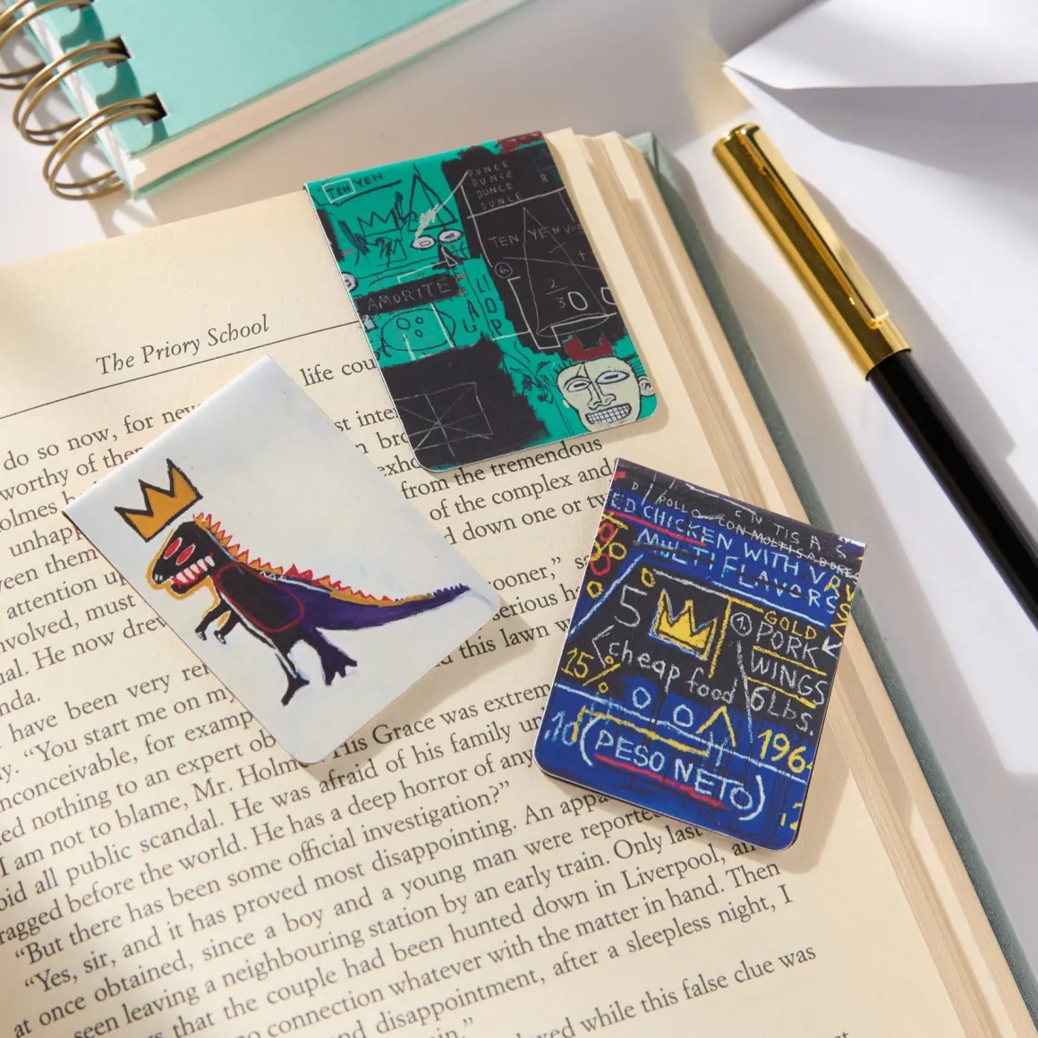 Basquiat Magnetic Bookmarks