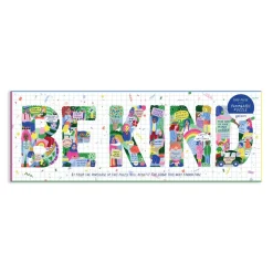 Be Kind 1000 Piece Panoramic Jigsaw Puzzle