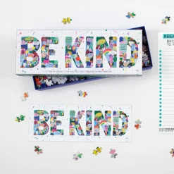 Be Kind 1000 Piece Panoramic Jigsaw Puzzle
