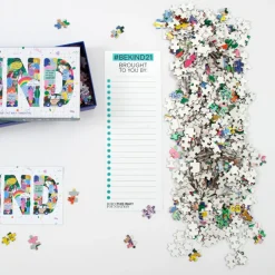 Be Kind 1000 Piece Panoramic Jigsaw Puzzle