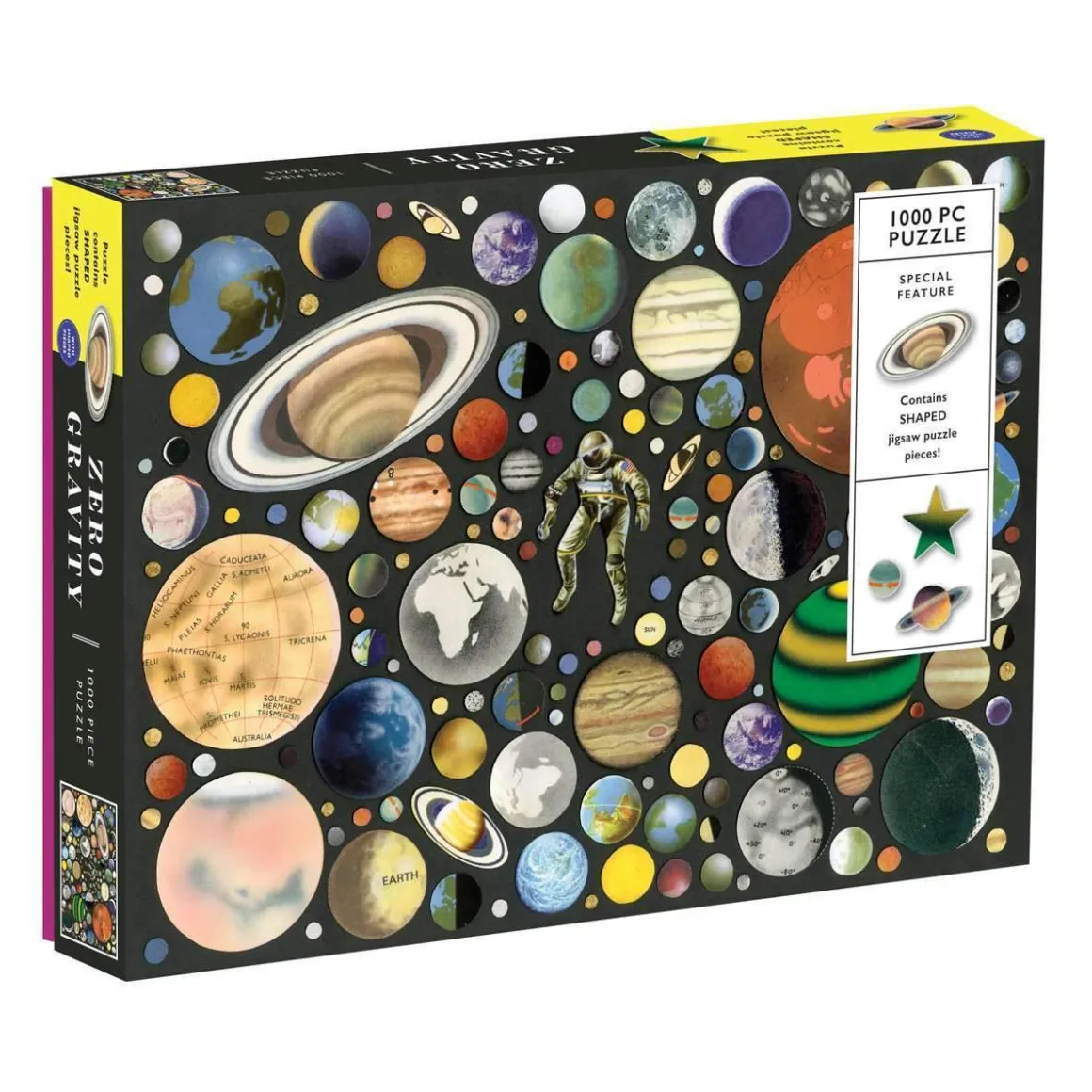 Ben Giles Zero Gravity 1000 Piece Jigsaw Puzzle With Shaped Pieces