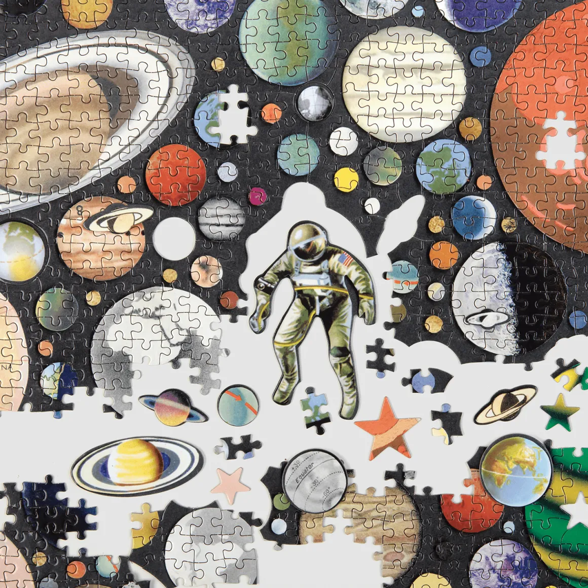 Ben Giles Zero Gravity 1000 Piece Jigsaw Puzzle With Shaped Pieces