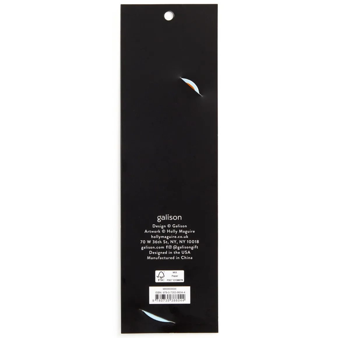 Big Apple Paper Bookmark