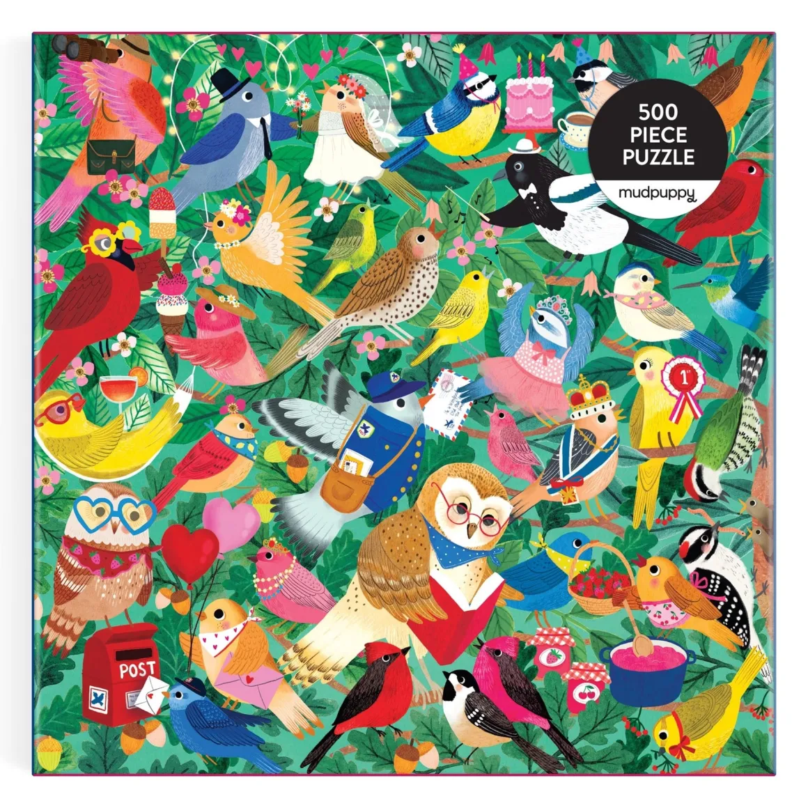 Birding Around 500 Piece Puzzle