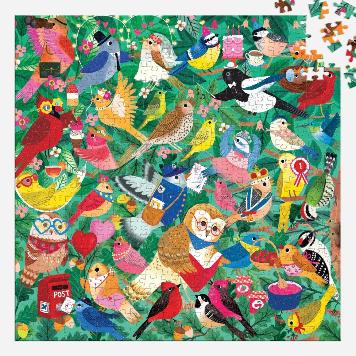 Birding Around 500 Piece Puzzle