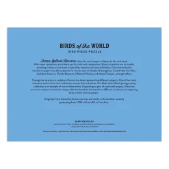 Birds of the World 1000 Piece Jigsaw Puzzle