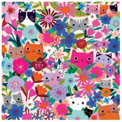 Blooming Cats 500 Piece Puzzle