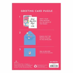 Blooms of Love Greeting Card Puzzle