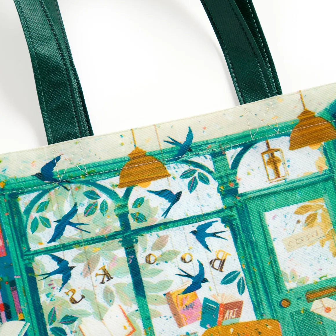 Bookshop Afternoon Reusable Shopping Bag