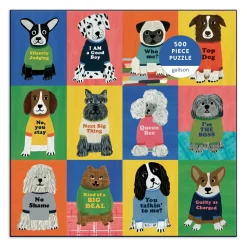Boss Dogs 500 Piece Family Jigsaw Puzzle