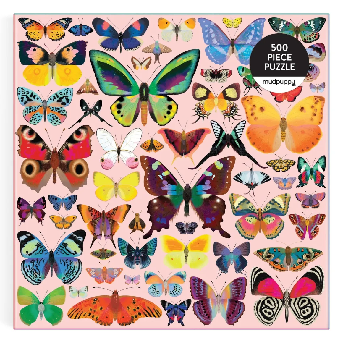 Brilliant Butterflies 500 Piece Puzzle