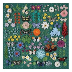Butterfly Botanica 500 Piece Puzzle with Shaped Pieces