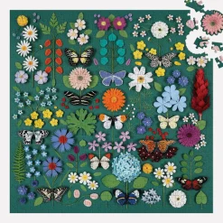 Butterfly Botanica 500 Piece Puzzle with Shaped Pieces