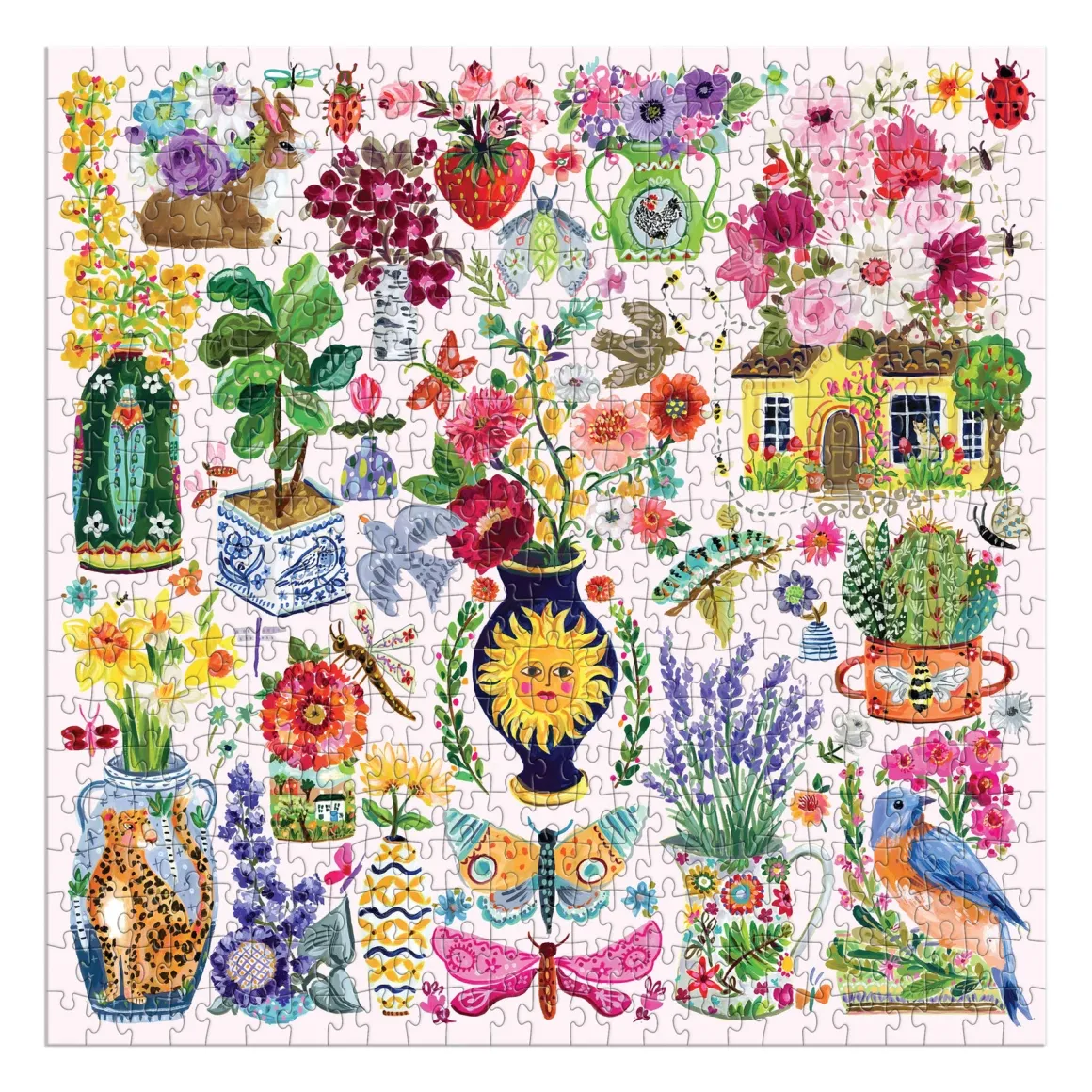 Buzzy Bouquets 500 Piece Puzzle
