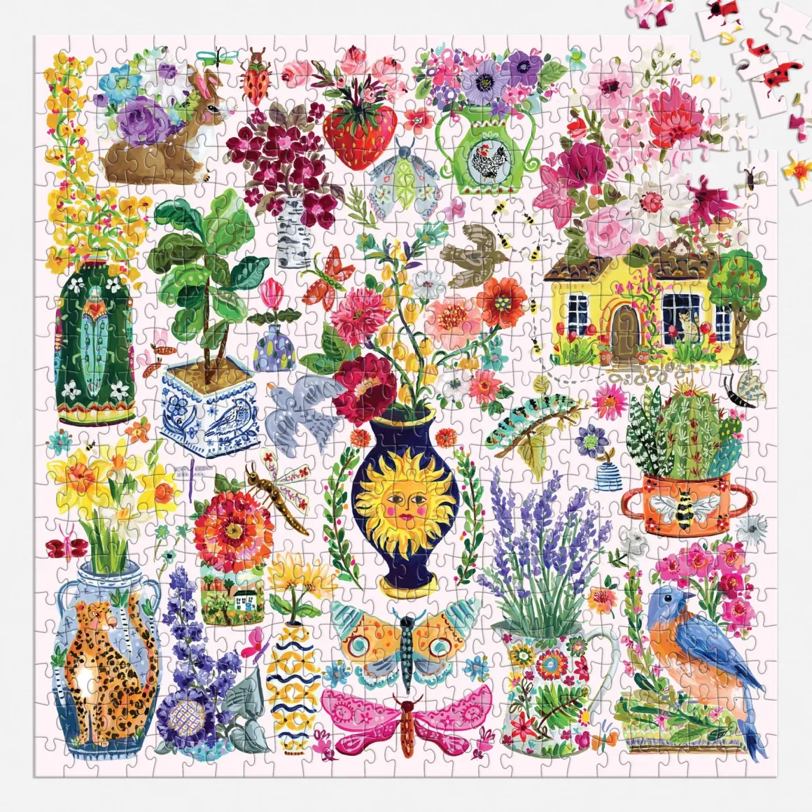 Buzzy Bouquets 500 Piece Puzzle