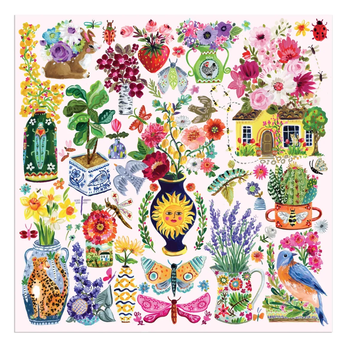 Buzzy Bouquets 500 Piece Puzzle