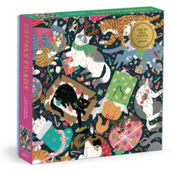 Catmas Chaos 500 Piece Foil Puzzle