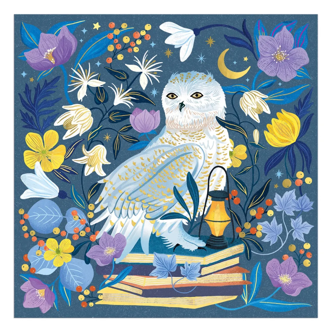 Celestial Owl 500 Piece Foil Puzzle