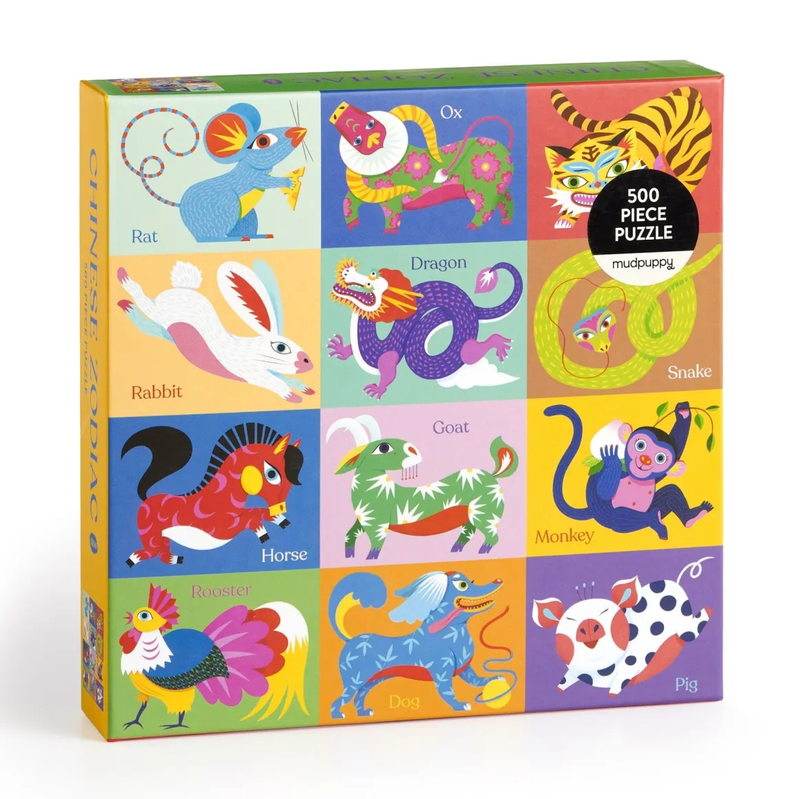 Chinese Zodiac 500 Piece Puzzle