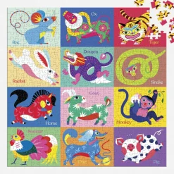 Chinese Zodiac 500 Piece Puzzle
